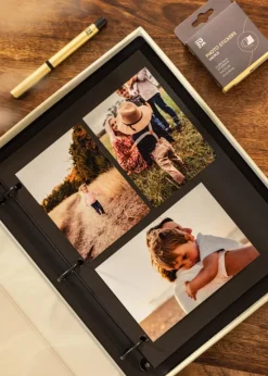 KAILA MON AMOUR - Coffee Table Photo Album (60 Sorte Sider / 30 Blade)