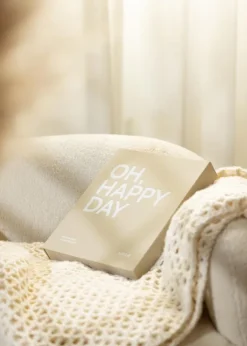 KAILA OH HAPPY DAY Grey - Coffee Table Photo Album (60 Sorte Sidere)