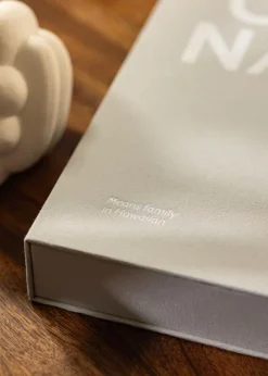 KAILA 'OHANA - Coffee Table Photo Album (60 Sorte Sider / 30 Blade)