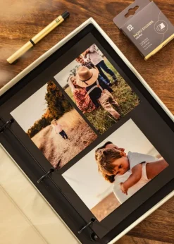 KAILA 'OHANA - Coffee Table Photo Album (60 Sorte Sider / 30 Blade)