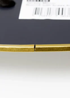 KAILA Oval Mirror - Thin Brass 35x80 cm