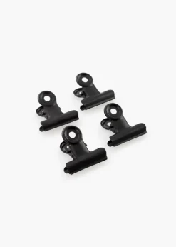KAILA Poster Clip Black 30 mm - 4-p
