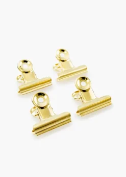 KAILA Poster Clip Gold 40 mm - 4-p