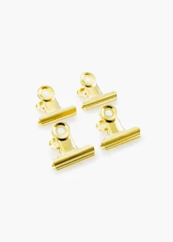 KAILA Poster Clip Gold 30 mm - 4-p
