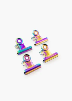 KAILA Poster Clip Rainbow 30 mm - 4-p