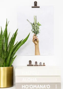 KAILA Poster Clip Retro Brass 50 mm - 2-p