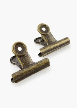 KAILA Poster Clip Retro Bronze 65 mm - 2-p