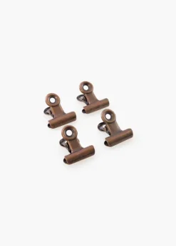 KAILA Poster Clip Retro Brass 20 mm - 4-p
