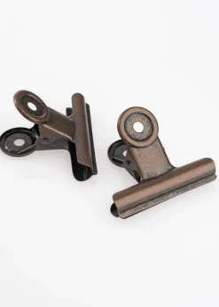 KAILA Poster Clip Retro Brass 65 mm - 2-p