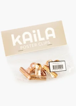 KAILA Poster Clip Rose Gold 30 mm - 4-p