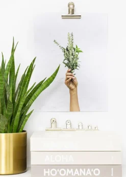 KAILA Poster Clip Silver - 75 mm