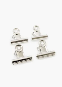 KAILA Poster Clip Silver 40 mm - 4-p