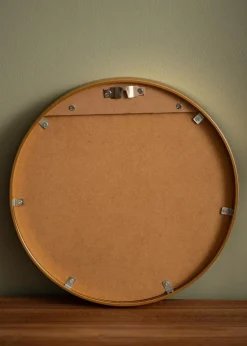 KAILA Round Mirror - Edge Gold 30 cm Ø
