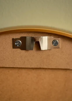 KAILA Round Mirror - Edge Gold 30 cm Ø