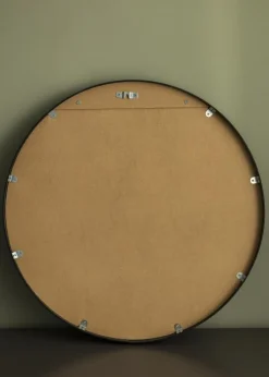 KAILA Round Mirror - Edge Black 60 cm Ø