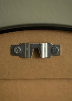 KAILA Round Mirror - Edge Black 40 cm Ø