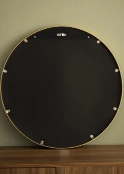 KAILA Round Mirror - Edge Gold 70 cm Ø
