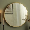 KAILA Round Mirror - Edge Gold 60 cm Ø