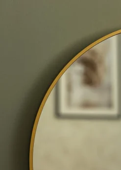 KAILA Round Mirror - Edge Gold 60 cm Ø