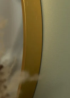 KAILA Round Mirror - Edge Gold 60 cm Ø