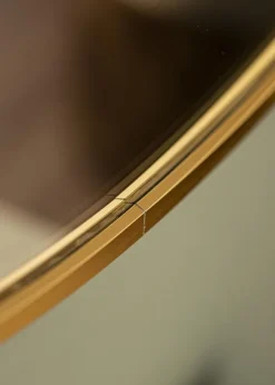 KAILA Round Mirror - Edge Gold 80 cm Ø