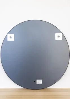 KAILA Round Mirror - Thin Black 70 cm Ø