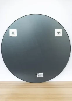KAILA Round Mirror - Thin Black 100 cm Ø