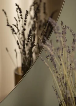 KAILA Rundt Spejl Dark Bronze 110 cm Ø