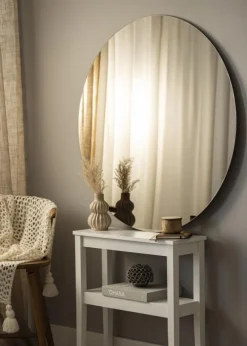 KAILA Rundt Spejl Dark Bronze 110 cm Ø