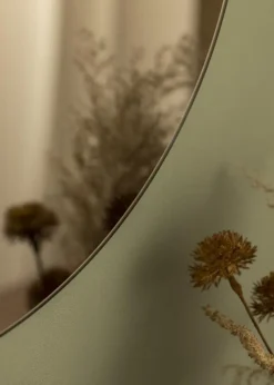 KAILA Rundt Spejl Dark Bronze 50 cm Ø