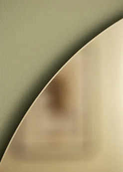 KAILA Rundt Spejl Dark Bronze 70 cm Ø