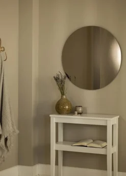 KAILA Rundt Spejl Dark Bronze 70 cm Ø