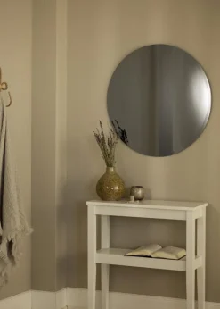KAILA Rundt Spejl Dark Smoked Grey Deluxe 70 cm Ø