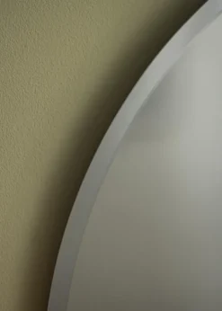 KAILA Rundt Spejl Dark Smoked Grey Deluxe 50 cm Ø