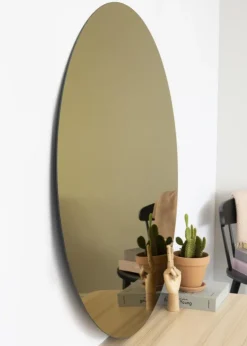 KAILA Rundt Spejl Gold 110 cm Ø