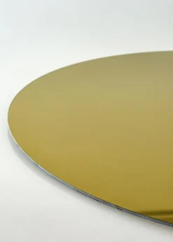 KAILA Rundt Spejl Gold 110 cm Ø