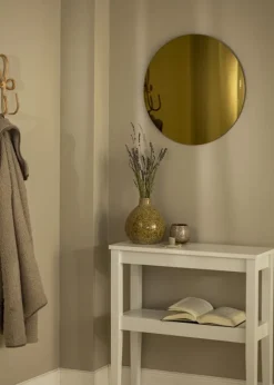 KAILA Rundt Spejl Gold 50 cm Ø