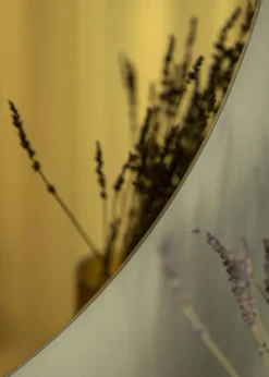 KAILA Rundt Spejl Gold 80 cm Ø