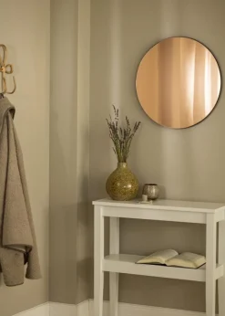 KAILA Rundt Spejl Rose Gold 50 cm Ø