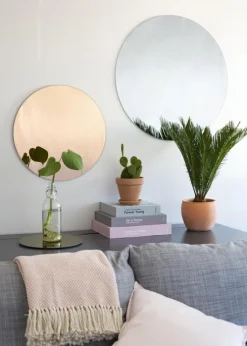 KAILA Rundt Spejl Rose Gold 110 cm Ø