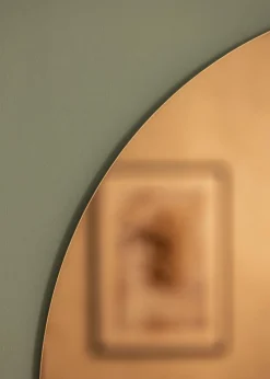 KAILA Rundt Spejl Rose Gold 80 cm Ø