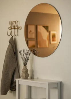 KAILA Rundt Spejl Rose Gold 80 cm Ø