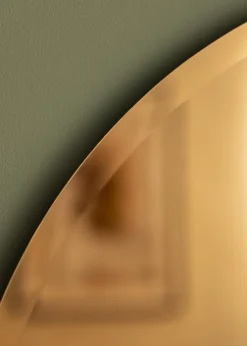 KAILA Rundt Spejl Rose Gold Deluxe 70 cm Ø