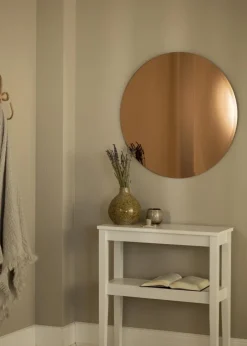 KAILA Rundt Spejl Rose Gold Deluxe 70 cm Ø