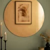 KAILA Rundt Spejl Rose Gold 70 cm Ø