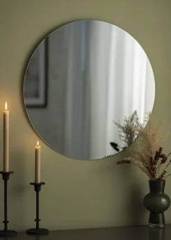 KAILA Rundt Spejl Smoked Grey 60 cm Ø