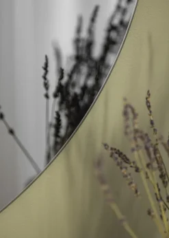 KAILA Rundt Spejl Smoked Grey 70 cm Ø