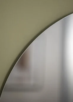 KAILA Rundt Spejl Smoked Grey 70 cm Ø