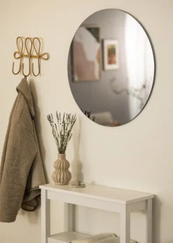 KAILA Rundt Spejl Smoked Grey 70 cm Ø