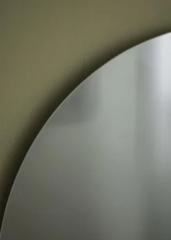 KAILA Rundt Spejl Smoked Grey 50 cm Ø